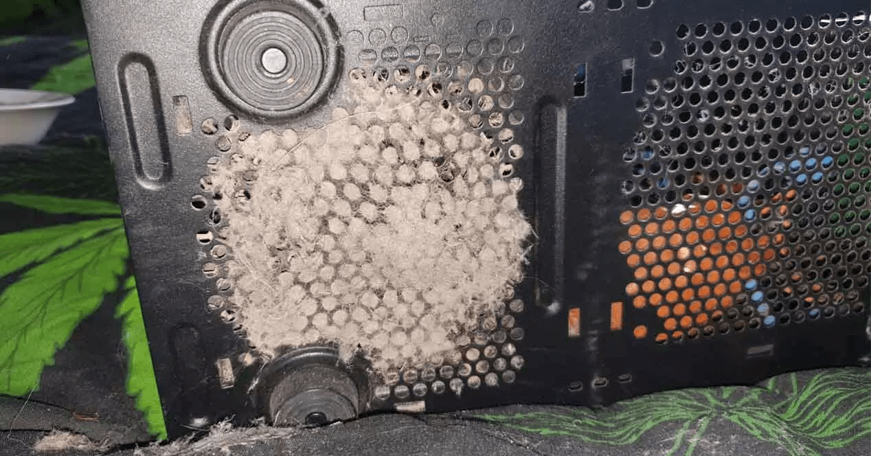 Limpiar el polvo de la computadora